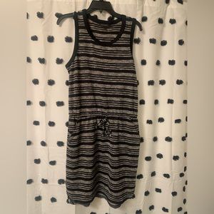 Banana Republic Factory Size Small Black and Gray Dress